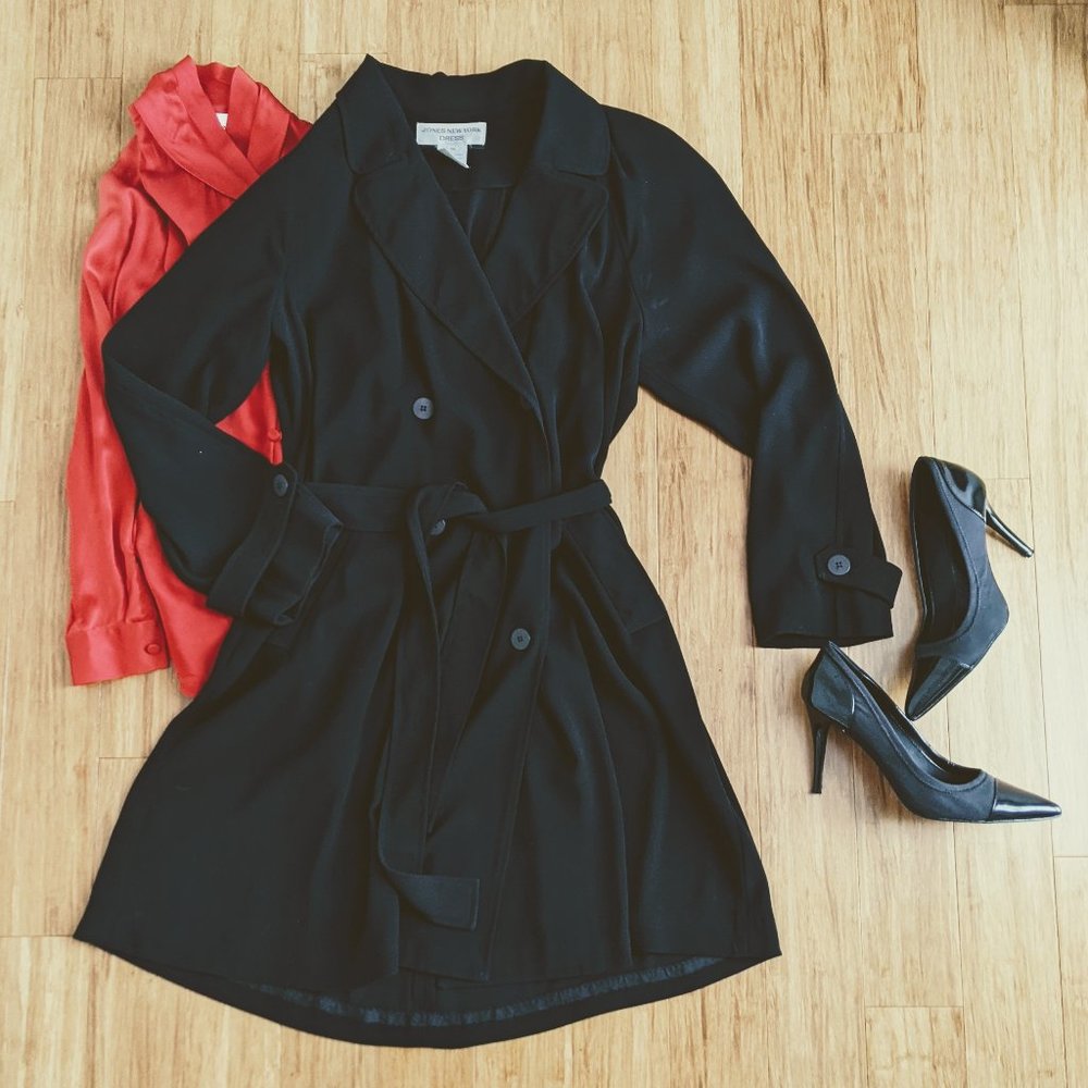 Vintage Trench Coat Dress